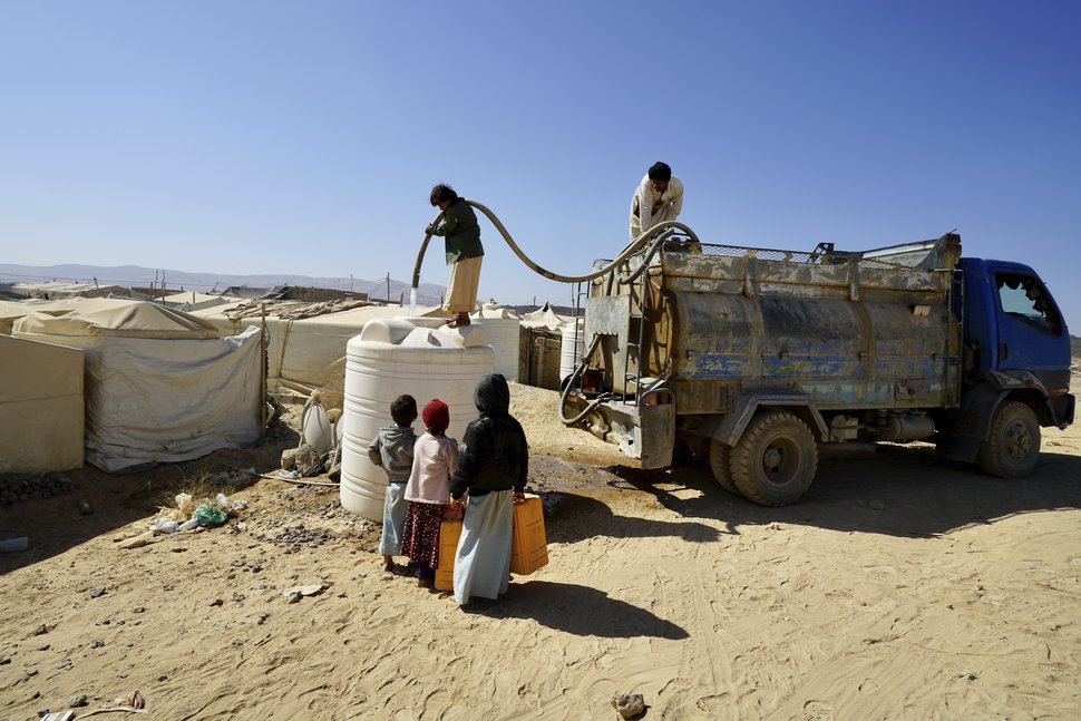 OCHA - Giles Clarke    Al Jafina IDP settlement, Marib, Yemen.jpg